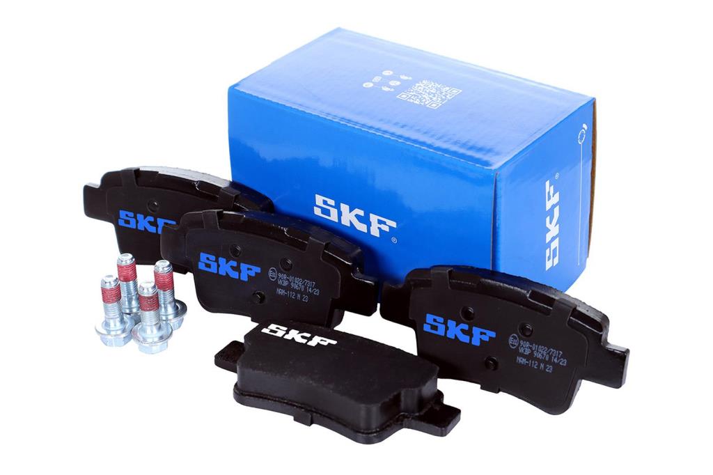 Jeu de 4 plaquettes de frein SKF ref. VKBP 90670